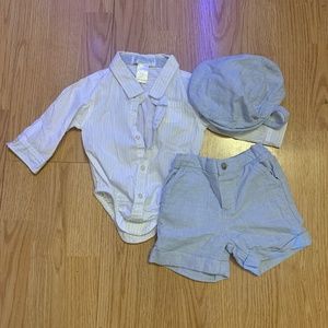 Janie and Jack boys outfit 3-6 months